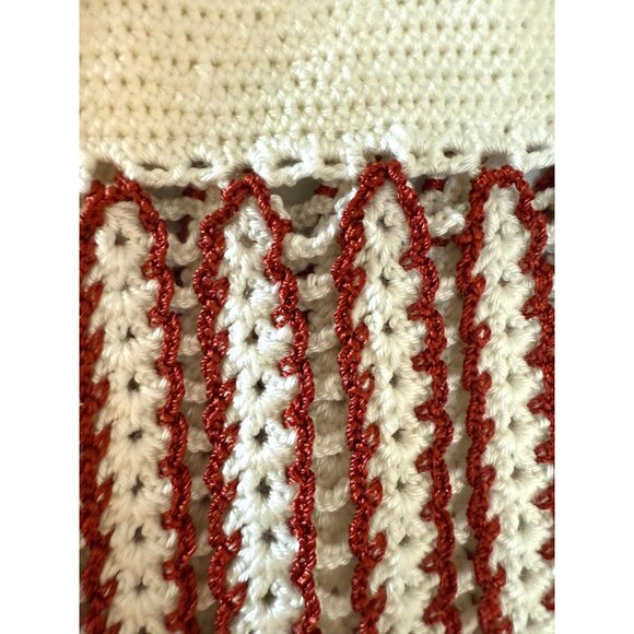 NWT My Beachy Side Hand-Crochet Elastic Waist Pants Gold Flame Size S - Picture 5 of 9